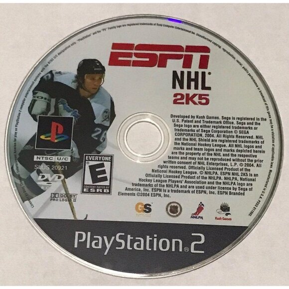 PS2 ESPN NHL 2K5 PlayStation 2 - Picture 1 of 1